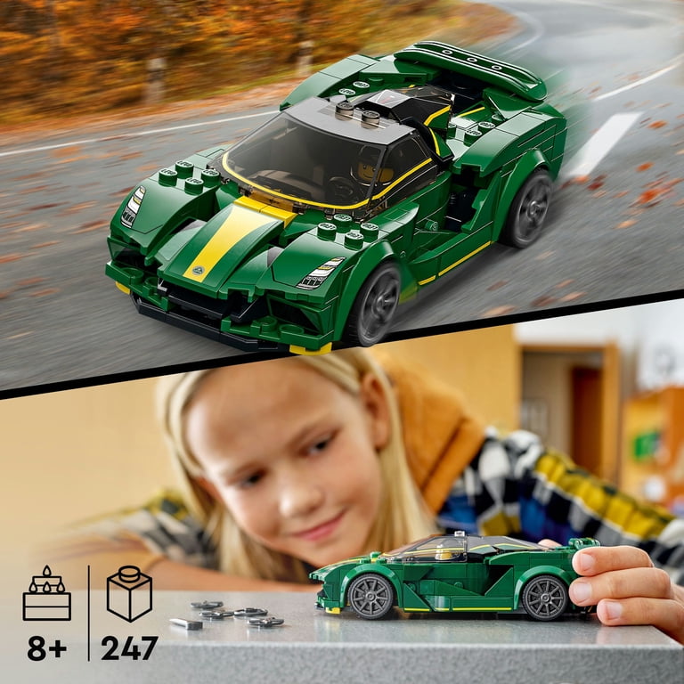LEGO Speed Champions Lotus Evija Hypercar Toy, Aerodynamic Design