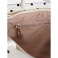 thumbnail image 5 of No Boundaries Women's Bow Shoulder Bag, Polka Dot, 5 of 7