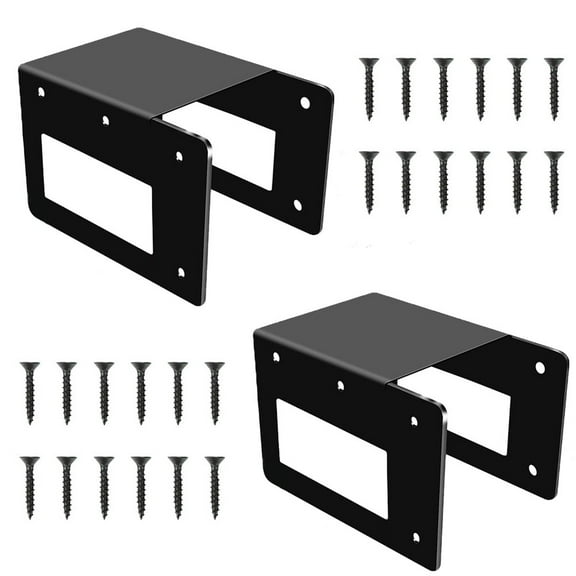 Adjustable Firewood Rack Log Storage Solution Bracket Kit Customizable Length And Width Easy Installation With Screws