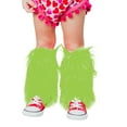 thumbnail image 1 of Faithtur Girl's Faux Fur Leg Warmers Solid Color Soft Cozy Fuzzy Boot Cuff Cover Party Costumes, 1 of 9