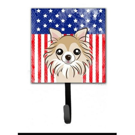 

American Flag & Chihuahua Leash or Key Holder