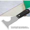thumbnail image 3 of Cuchillo raspador - Herramienta de pintor removedor de cuchillo de masilla raspador de pintura de acero inoxidable, 3 of 5