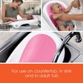 thumbnail image 4 of Summer Infant Clean Rinse Baby Bather Soporte de ba&ntilde;o para uso en el mostrador, en el lavabo o en la ba&ntilde;era, tiene 3 posiciones reclinables y material suave de secado Summer Infant NA, 4 of 9