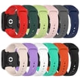 thumbnail image 4 of Bracelet en Silicone pour Redmi Watch 3 Active/Lite Bracelet de Montre Intelligente + Coque de Protection Orange Bundle Redmi Watch 3 Active, 4 of 6