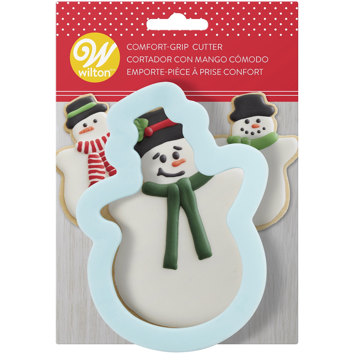 Wilton Christmas Tree Comfort Grip Cookie or Sandwich Cutter 