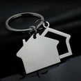 thumbnail image 3 of Naierhg Cabin Small House Hanging Pendant Keyring Key Holder Keychain Bag Purse Decor, 3 of 7
