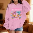 thumbnail image 2 of NAFUU Girls Hoodies Sweatshirts Number 67 Printed Long Sleeve Hooded Sweatshirt Casual Pullover Tops For Everyday Wear Fashion Clothes 11-12 Years, 2 of 4