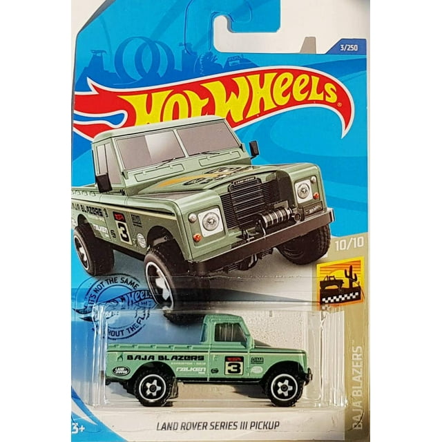 Auto fundido Hot Wheels Baja Blazers Land Rover Series III