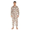thumbnail image 6 of joogoo Highland Cow Christmas Unisex Adults Onesies Pajamas Jumpsuits L, 6 of 7