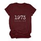 thumbnail image 1 of Pntutb - Camiseta de manga corta para mujer con estampado de letras informales Pntutb Pntutb-4975, 1 of 6
