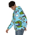 thumbnail image 3 of Rugrats Men's Hoodie With Color Drawstrings Sweatshirt Hooded Pullover Print Winter Coat Jacket 3x-Large, 3 of 9