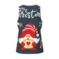 thumbnail image 5 of Gaeub Three Cute Christmas Gnomes Men's Athletic Tank Top, Workout Sleeveless Shirts, Running Tank Tops for Gym, Running, Training - XX-Large, 5 of 9