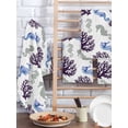 thumbnail image 2 of Seahorse Coral Coastal Kitchen Dish Towels for Drying Dishes Set of 2, Nautical Summer Beach Ocean Sea Waffle Weave Microfiber Hand Tea Bathroom Towels Quick Dry & Absorbent Towel 15.7x23.6, 2 of 7
