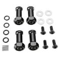thumbnail image 4 of Adaptador de extensión de cubo hexagonal de rueda de 12 mm Zulema para 1/14 Wltoys 144001 Negro, 4 of 6