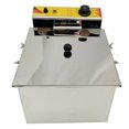 thumbnail image 3 of Friteuse Multifonctionnelle de 12 L pour Bâtonnets de Fromage et Hot-Dogs, Friteuse Électrique Profonde en Acier Inoxydable 110 V 2 kW, 3 of 12