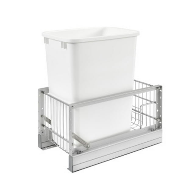 Rev-A-Shelf Poubelle à Profondeur Réduite 35 qt. avec Fermeture Douce, 5349-15DM18-1