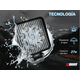 thumbnail image 2 of Par De Faros Led Bases Universal Ideal Para Autos/motos/camiones Cauadraros Malubero Malu1807, 2 of 3