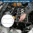 thumbnail image 2 of Valve Cover Gasket No.94610593565 for PORSCHE CAYENNE E2 2011-2018 Cylinder Head Valve Seal Gasket, 2 of 6