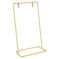 thumbnail image 1 of Dickly Holder Heavy Duty Practical Decorative Iron Frame Stand Accessory for Paintings Gold, 1 of 8