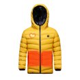 thumbnail image 6 of GPAECEAD Heated Jacket for Kids 2024 Soft Shell Electric Heating Jackets 19 Heating Zones Heated Coat Winter Warm Coats （4-15Years) Yellow, 6 of 7