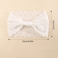 thumbnail image 4 of VV AVEORS Floral Lace Headband for Women Accessories Stretchy Vintage Lace Make Up Headband Hairband Army Green One Size, 4 of 6