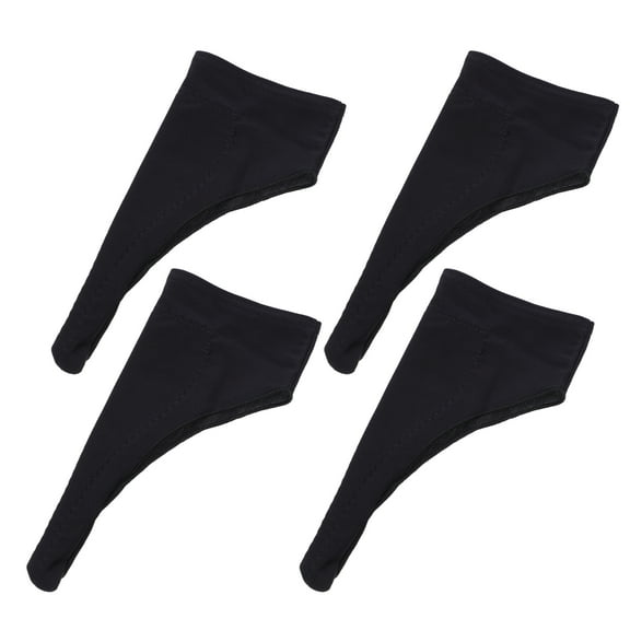 4 Pcs Artist Glove One Finger Painting Gloves Non-slip Polyester