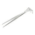 thumbnail image 3 of Uxcell Root Rake, Stainless Steel 3 Prong Hardened Loosening Soil Cultivator with Tweezers Silver, 3 of 6
