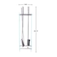 thumbnail image 6 of Lavish Home 5PC Fireplace Tools Set - Fire Tools for Indoor and Outdoor Use, 6 of 6