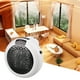 thumbnail image 4 of Calentador de escritorio Calentador espacial 900W Ahorro de energía para dormitorio Oficina (UE) Blanco, 4 of 9