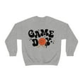 thumbnail image 4 of Retro Game Day Women's Basketball Fan Funny Novelty Pullover Unisex Sweatshirt, 4 of 5