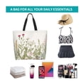 thumbnail image 6 of Kdxio Herbs and Wildflowers Casual Tote Bags Women Big Capacity Shoulder Bag for Women Travel Shoulder Bags Handbags, 6 of 8