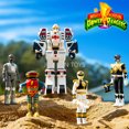 thumbnail image 5 of Figura de reacción Super7 Mighty Morphin Power Rangers Alpha 5 White Ranger, coleccionables clásicos, juguetes para niños, regalo, 5 of 5