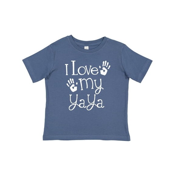 Inktastic I Love My Yaya Grandchild Boys or Girls Baby T-Shirt