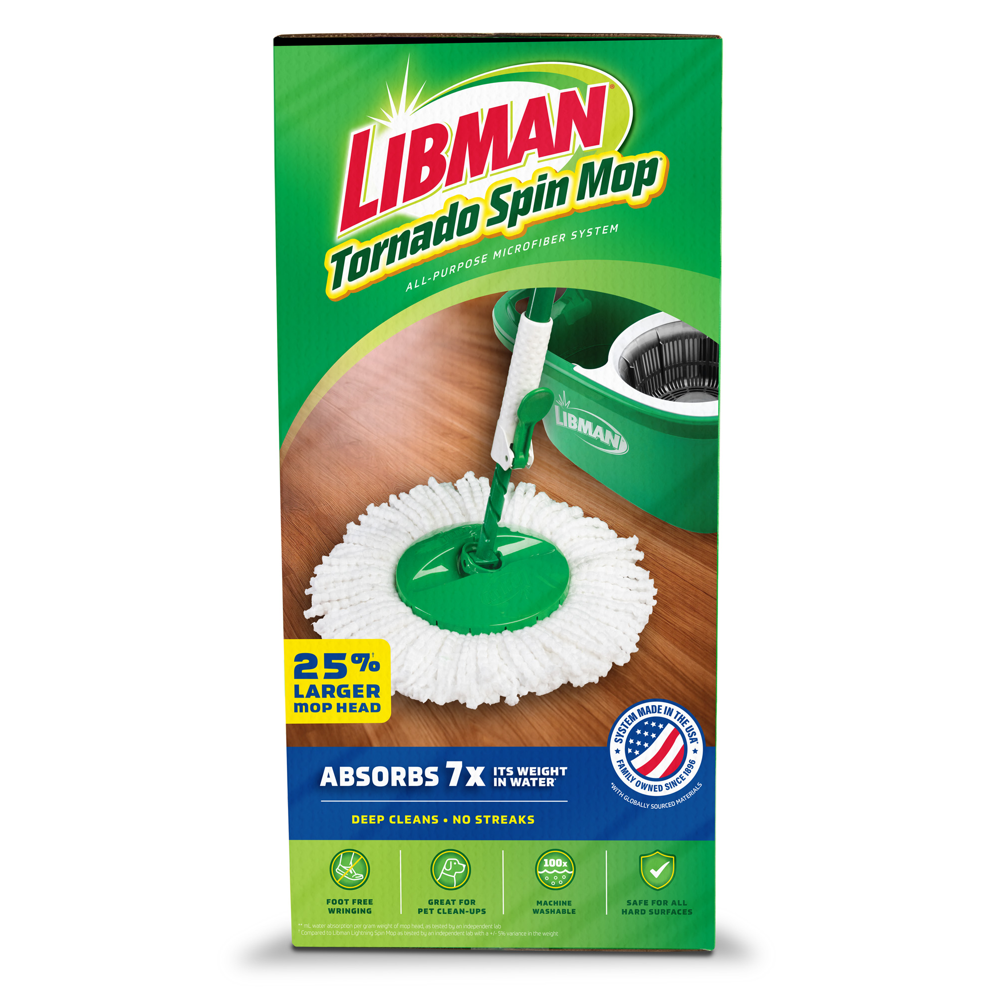 Libman Tornado Spin Mop All-in-One Floor Cleaning Kit photo 4