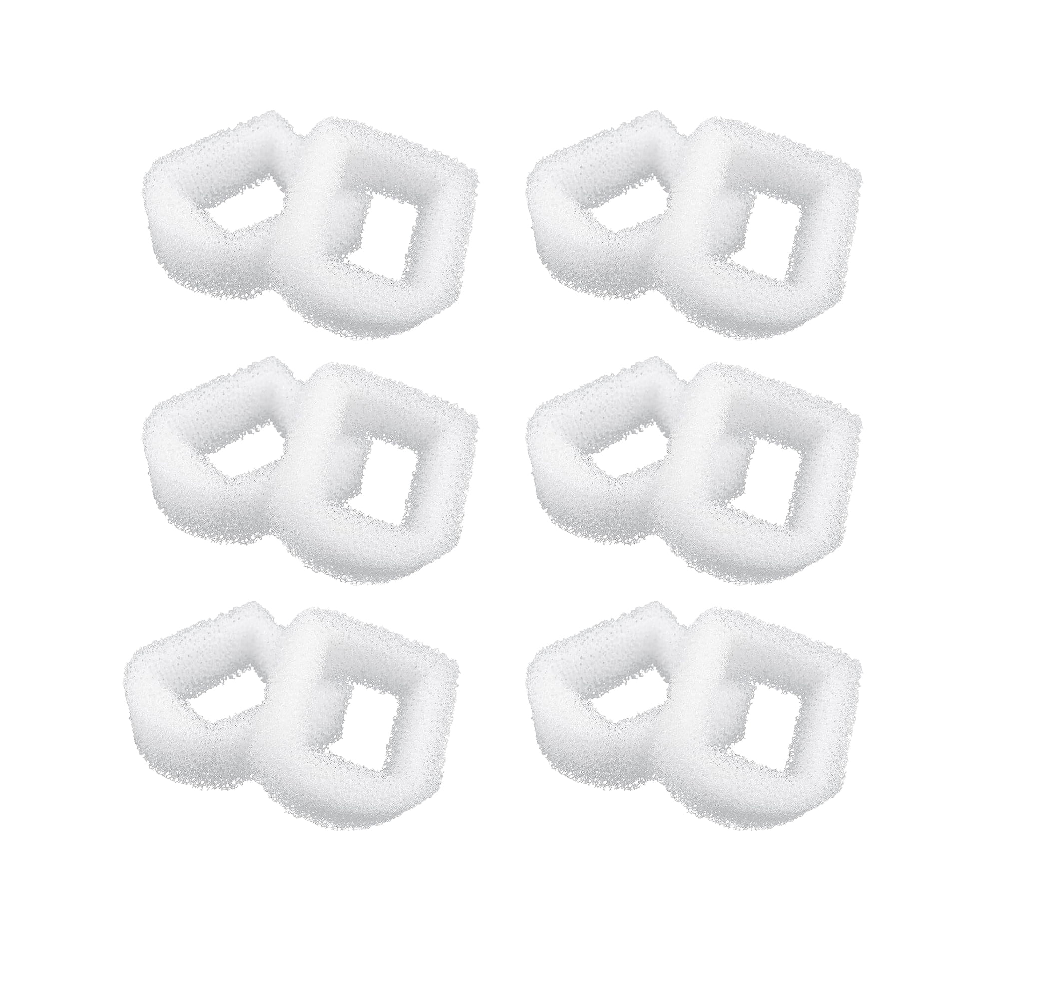 Delapan 24 Cat Water Fountain Replacement Foam Filters for Drinkwell Stainless Steel 360 Pet Fountain Filter