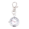 thumbnail image 1 of Miangastore Keychain Pocket Watch Quartz Watch Large Number Couples Watch for Children Men Couples (Roman Numbers）, 1 of 8