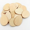 thumbnail image 4 of EeaseMX 10 piezas de 120 mm de madera de tilo sin terminar, forma de huevo, decoración pintada para proyectos de manualidades., 4 of 8