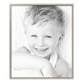thumbnail image 2 of ArtToFrames 28" x 33" Silver Square with Beads Picture Frame, 28x33 inch Silver Wood Poster Frame (WOM-5286), Pack, 2 of 8