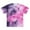 Purple, variant on Big and Tall Shirts for Men Fashion Novelty Tie Dye Print Short Sleeve T Shirt Shirts Big And Tall Thick T Mens Thin Shirt Hoodies for Men Casual Mens Man Graphic L