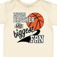 thumbnail image 4 of Inktastic Little Brother and Biggest Fan Basketball Player Boys Baby Bodysuit, 4 of 5