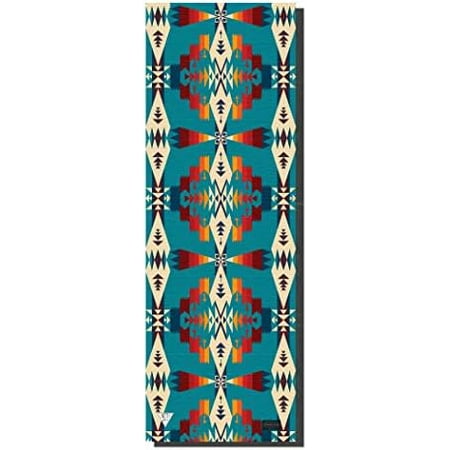 x Pendleton Yoga Mat Premium All Purpose Exercise and Fitness Mat Extra Thick Non-Slip PER Yoga Mat (Tucson Turquoise)$$Sport & Recreation Other