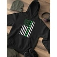 thumbnail image 5 of Tstars Mens Gift for St Patricks Day Big Irish American Flag with Clovers St Patricks Day Cool Shirts Gift for Him Irish Shirt Pride Proud Irish Hoodie, 5 of 5