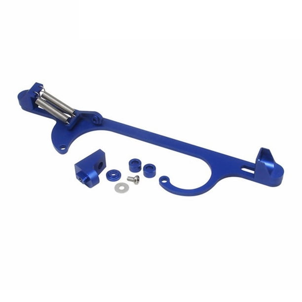 Soporte del cable del acelerador Automoción profesional Reemplaza los cables accesorios Soporte del carburador Se adapta a los carburadores de las ser Azul Sunnimix soporte del cable del acelerador