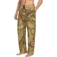 thumbnail image 2 of Bingfone World Map1 Mens All Over Print Sleep Pajama Pants-X-Large, 2 of 9