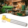 thumbnail image 2 of 1/4\'\'1/2\'\'Shank T-Slot Milling Cutter T-Track Slotting Carbide Wood Milling 1/4*1/2, 2 of 9