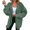 Light Green, variant on Tiweut Casual Cardigan Coat Women Stylish Oversized Knitted Sweater Coat Long Sleeve Open Front Outerwear Fall Winter Fashion Outwear Blue,L