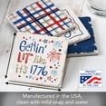 thumbnail image 2 of Thirstystone Star Spangled 4-Pack Assorted Tumbled Tile Coasters, 2 of 7