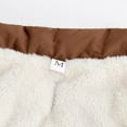 thumbnail image 4 of PENGXAING Pet Dog Jacket 2 Layers Fleece Lined Warm Dog Jacket Soft Windproof Small Dog Coat for Winter Cold Weather, 4 of 12