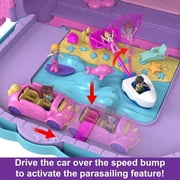 Polly Pocket Dolls Pollyville Resort Roll Away Playset