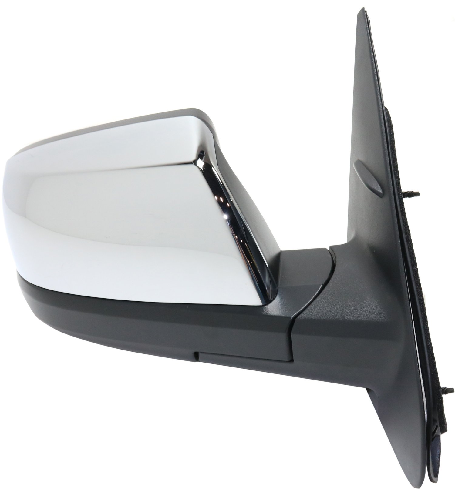 Mirror Compatible With 2014-2018 Toyota Tundra Right Passenger Side Heated w/ Blind Spot Detection in Glass Chrome Kool-Vue